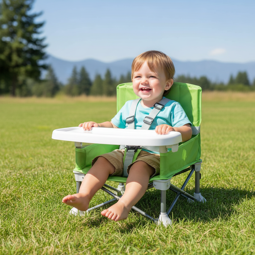 Chaise Pliante - BabyBoosterSeat™ - Vert