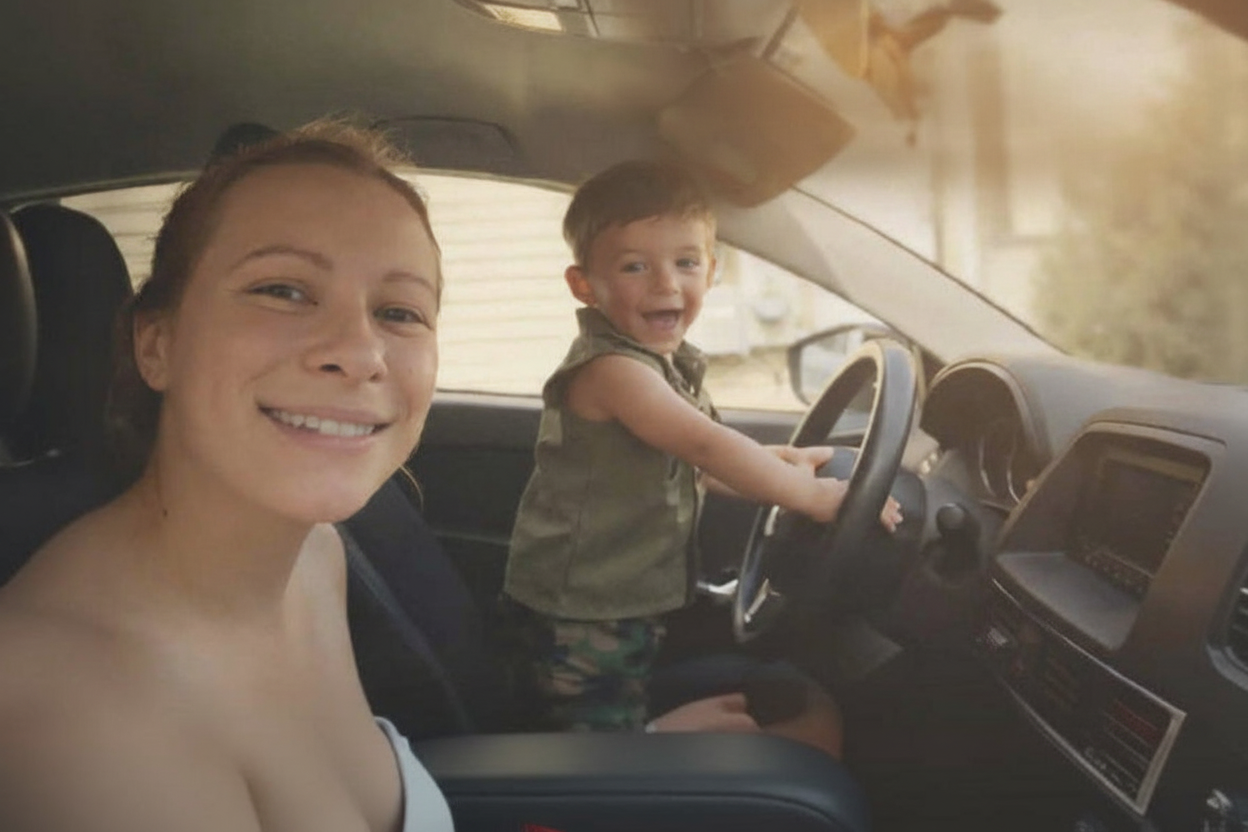 Photo centrée Bébé et Voyage